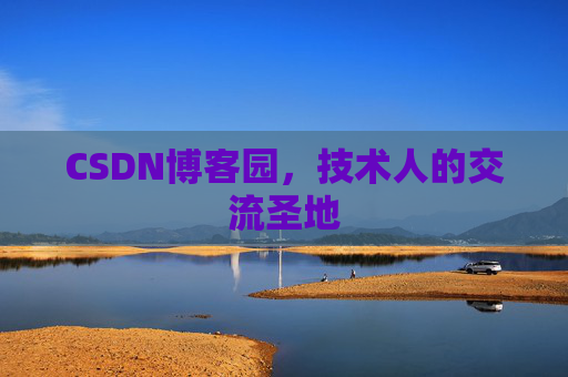 CSDN博客园，技术人的交流圣地